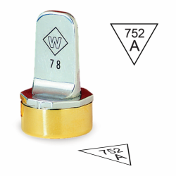 Inspection Stamps Neoprene Triangle